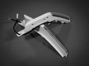 Ford Bronco Hood Trail Marker Kit - Complete Kit w/ LED - White Finish